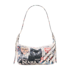 schoudertas met print multi
