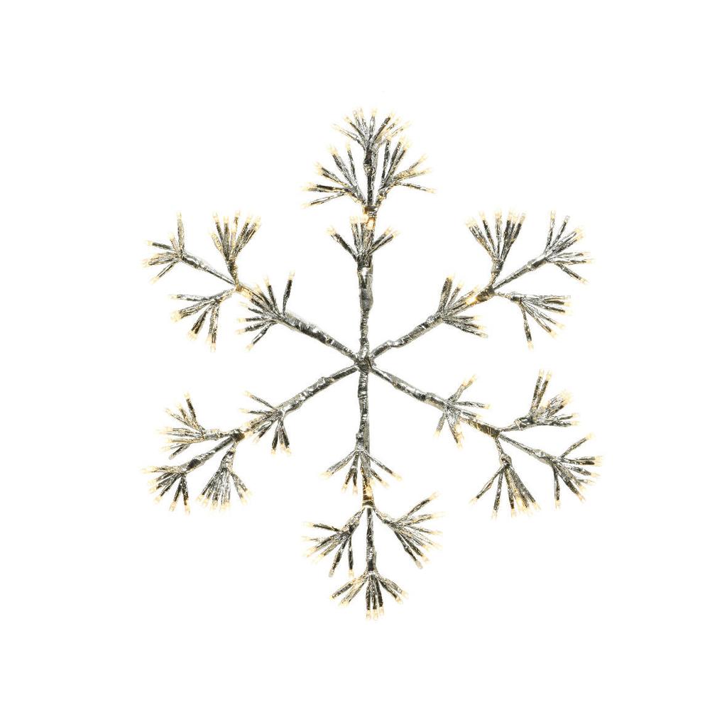 Lumineo sneeuwvlok kerstverlichting buiten - 192 leds