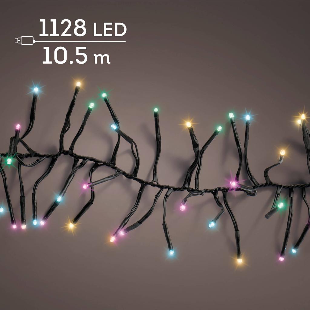 Lumineo kerstboomverlichting (500 leds) gekleurd