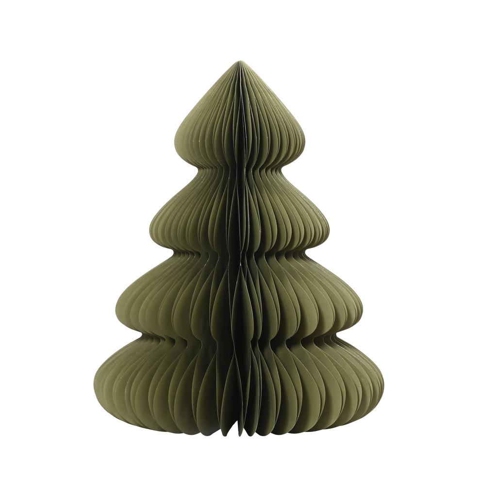 Decoris decoratie kerstboom papier (48x60 cm)