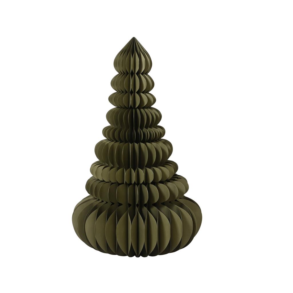 Decoris decoratie kerstboom papier (105x160 cm)