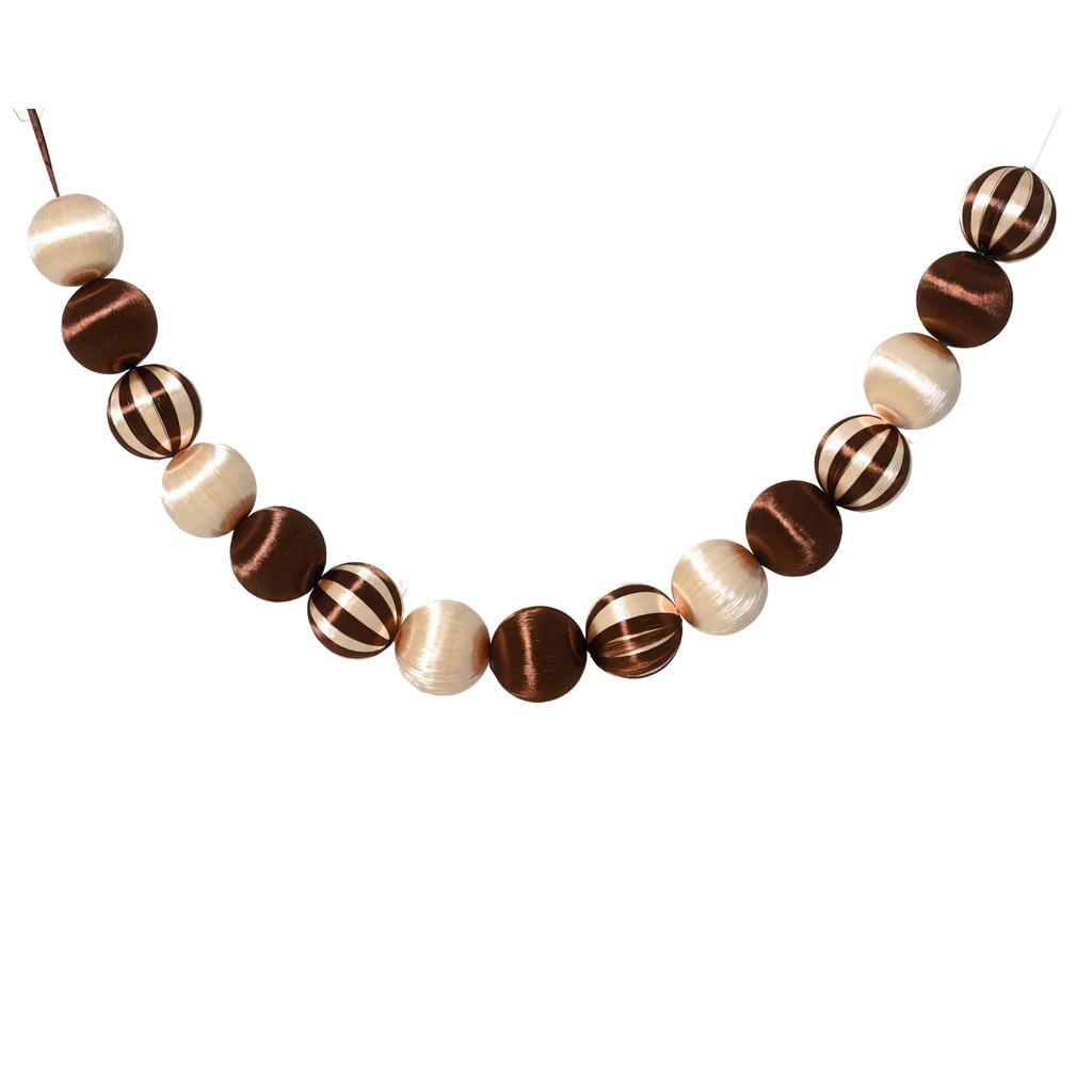 Decoris decoratieslinger kerstballen (120cm)