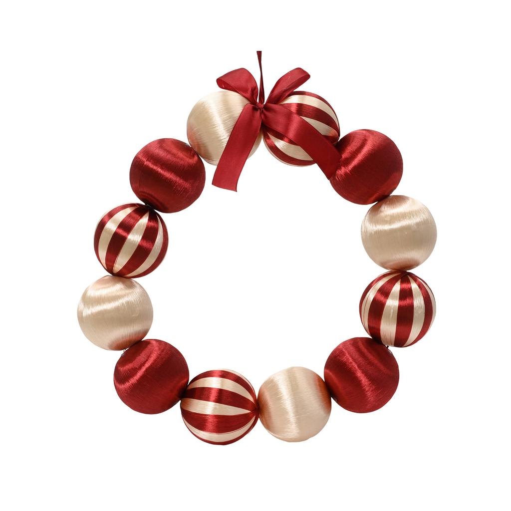 Decoris Kerstkrans kerstballen (38 m)
