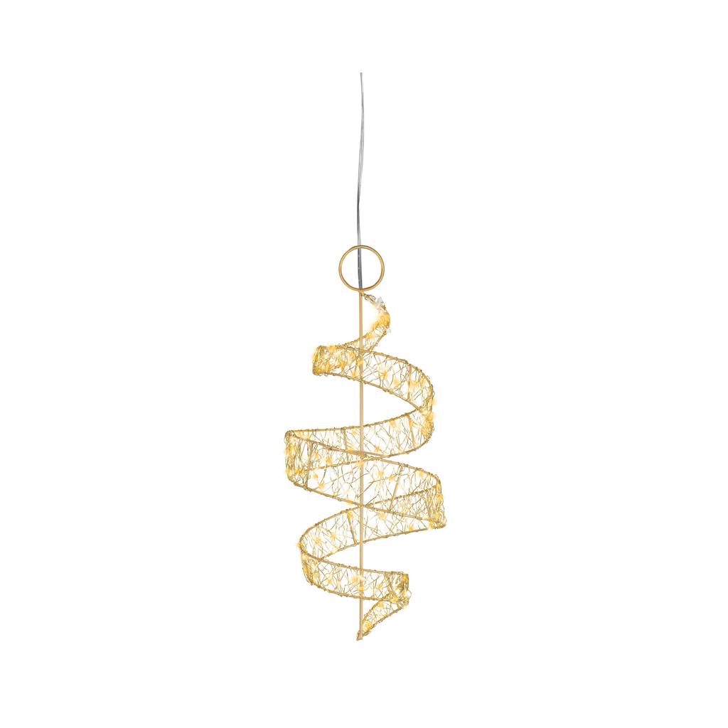 Lumineo spiraal kerstverlichting buiten - 150 leds