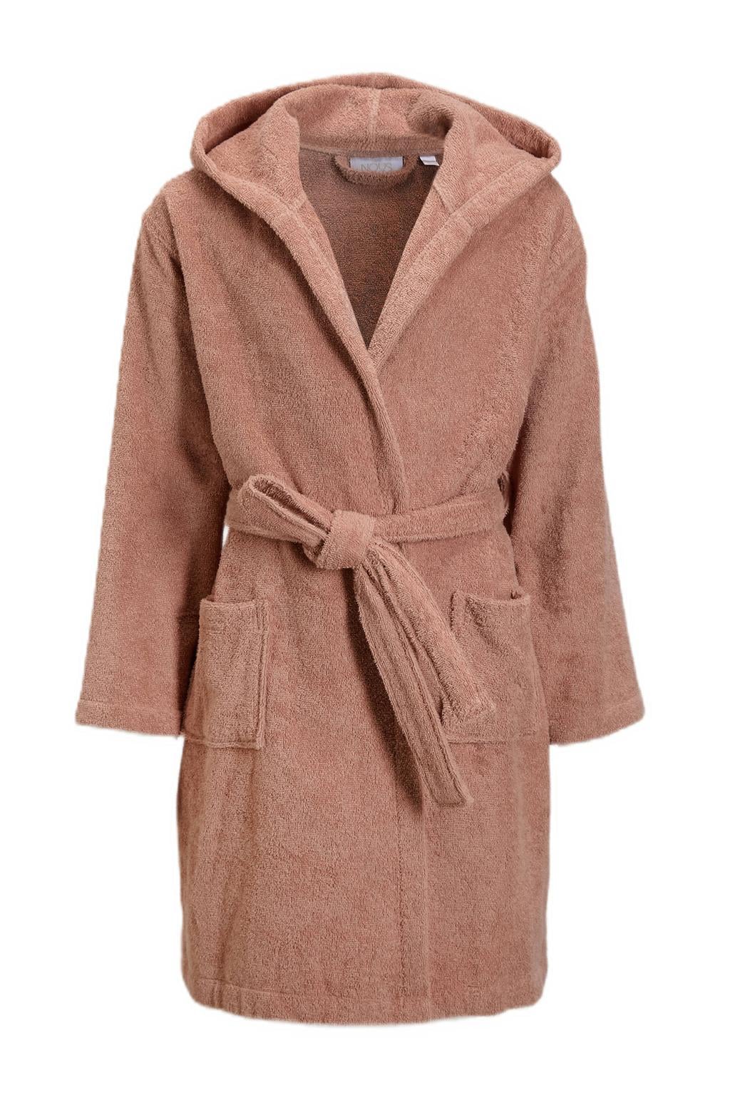 NOUS Kids kinder badjas - Roze