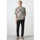 Mango Man regular casual overhemd beige