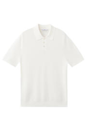 thumbnail: Mango Man regular polo gebreid ecru