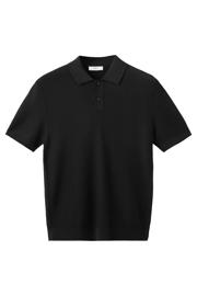 thumbnail: Mango Man regular polo gebreid zwart