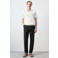 Mango Man regular polo gebreid ecru
