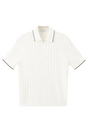thumbnail: Mango Man regular polo gebreid ecru