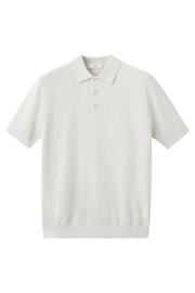 thumbnail: Mango Man regular polo gebreid beige