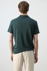 thumbnail: Mango Man slim polo donkergroen