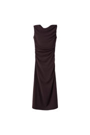 thumbnail: Mango maxi jurk bruin