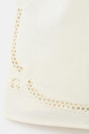 thumbnail: Mango top broderie ecru