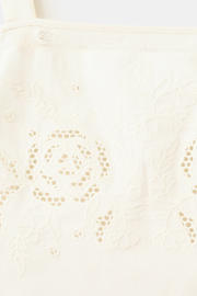 thumbnail: Mango top broderie ecru