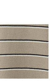 thumbnail: Mango Man regular gestreept T-shirt gebreid beige