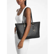 thumbnail: Michael Kors leren shopper Quinn Large zwart