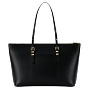 thumbnail: Michael Kors leren shopper Quinn Large zwart