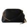 Michael Kors leren crossbody tas Freddie zwart