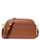 Michael Kors leren crossbody tas Jet Set cognac