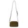 Michael Kors leren crossbody tas Jet Set olijfgroen