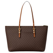 thumbnail: Michael Kors shopper Quinn Large met logoprint donkerbruin