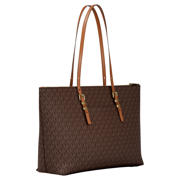 thumbnail: Michael Kors shopper Quinn Large met logoprint donkerbruin
