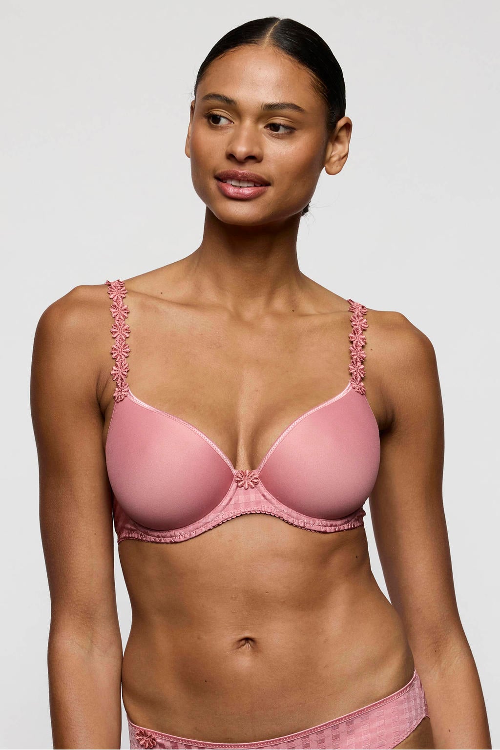 Marie Jo voorgevormde spacer T-shirt-bh met beugel Avero roze