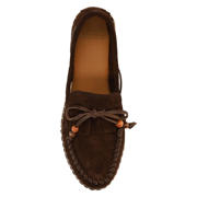 thumbnail: Manfield suède espadrilles bruin