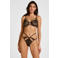 Hunkemöller high leg string Tasha zwart