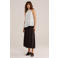WE Fashion top met stippen ecru