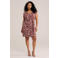 WE Fashion Curve zomerjurk rood