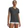 Under Armour Tech Twist sportshirt - zwart melange