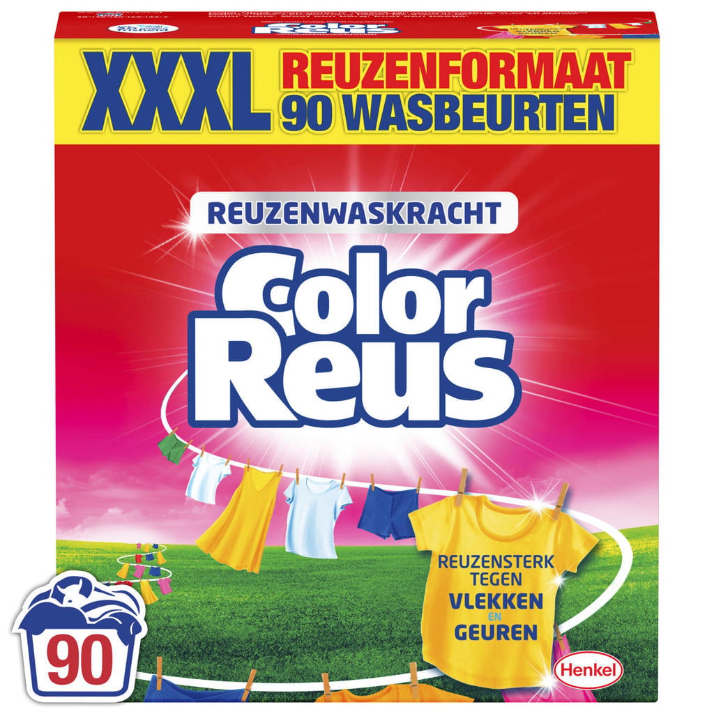 Witte Reus Poeder 4.5kg - 90 wasbeurten - 90 wasbeurten
