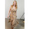 Lollys Laundry gebloemde maxi jurk multi