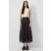 QS midi rok zwart