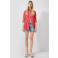 QS blouse koraalrood