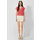 QS top koraalrood