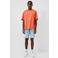 QS relaxed T-shirt koraalrood