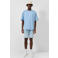 QS relaxed T-shirt lichtblauw