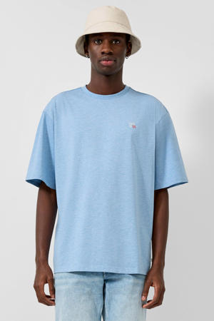 relaxed T-shirt lichtblauw