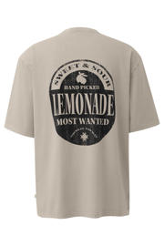 thumbnail: QS relaxed T-shirt met backprint beige