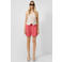 QS regular high waist broek rood