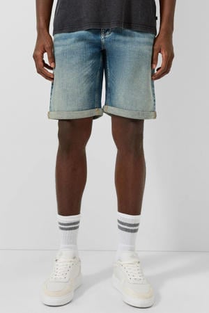 JOHN denim regular short lichtblauw