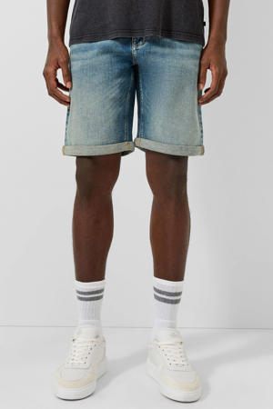 JOHN denim regular short lichtblauw