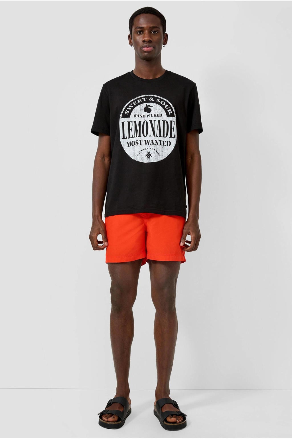 QS zwemshort rood