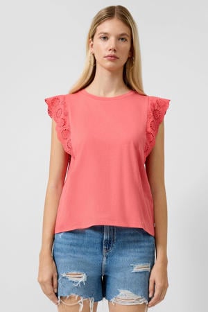top broderie roze