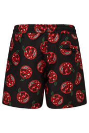 thumbnail: QS zwemshort met print donkerpaars