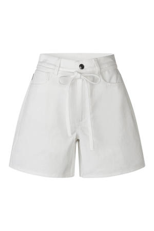 denim high waist short wit