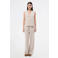 Modström wide leg regular waist broek beige